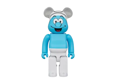 MEDICOM TOY "BEARBRICK" Smurf 400%