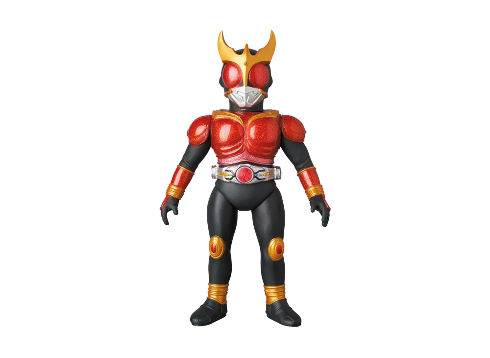 MEDICOM TOY "Toei Retro Sofvi Collection" -Kamen Rider Kuuga- Kamen Rider Kuuga (Gold Glitter Red Clear Ver.)