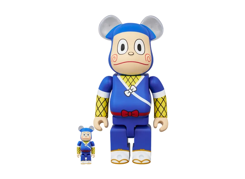 MEDICOM TOY "BEARBRICK" -Ninja Hattori-kun- Ninja Hattori-kun 100% & 400%