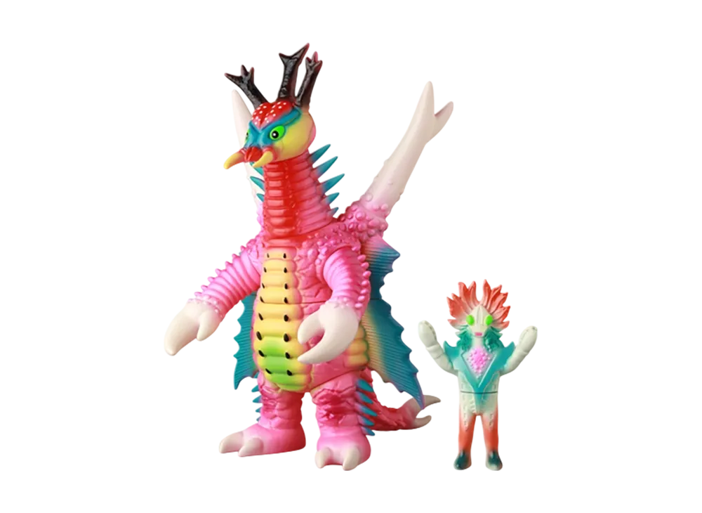 MEDICOM TOY "MAT(MONSTER ART TOY)" -ULTRAMAN- Alibunta (2Nd Season) + Mini-Giron People