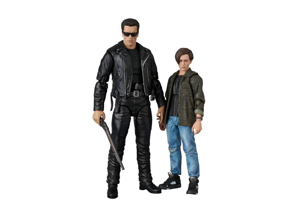 MEDICOM TOY "MAFEX No.280" -Terminator 2: Judgment Day- T-800 (T2 Ver.) & John Connor