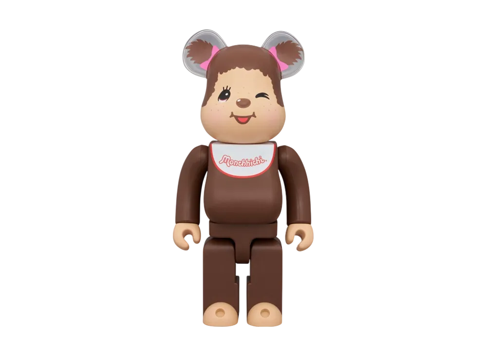 MEDICOM TOY "BEARBRICK" -Monchhichi- Monchhichi-Chan 400%