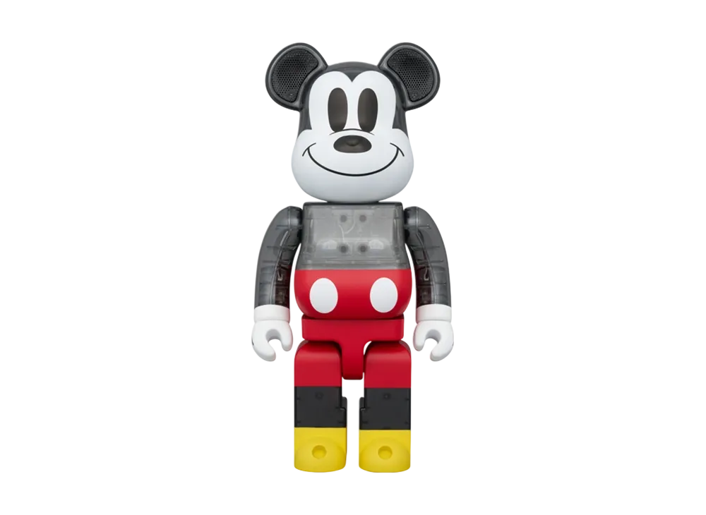 MEDICOM TOY "BEARBRICK" Audio Portable Bluetooth Speaker Mickey Mouse 400%