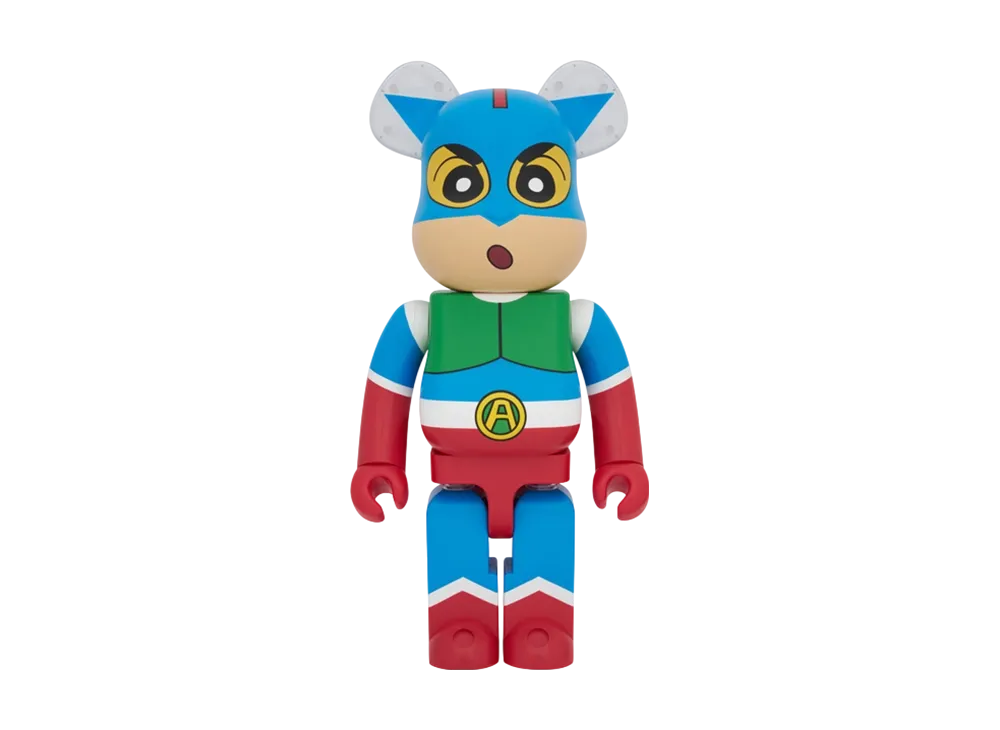 MEDICOM TOY "BEARBRICK" -Crayon Shin-chan- Action Kamen Shinchan 1000%