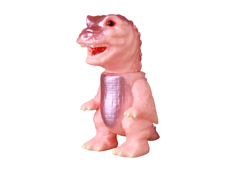 MEDICOM TOY 初代ゴガメジラー (ミドルサイズ) ピンク 安楽安作氏の「初代ゴガメジラー (ミドルサイズ)」が「MEDICOM