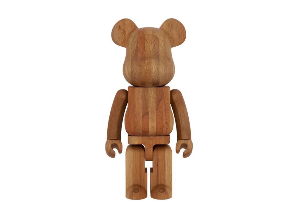 MEDICOM TOY "BEARBRICK" Karimoku 1000% Yew