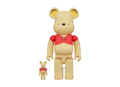 MEDICOM TOY "BEARBRICK" Winnie The Pooh (Original Ver.) 100% & 400%