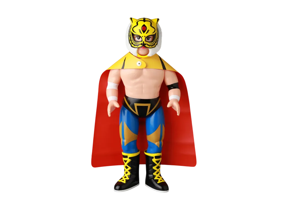 MEDICOM TOY "Sofvi Fighting Series" Second Tiger Mask (Gejigeji Legend Edition)