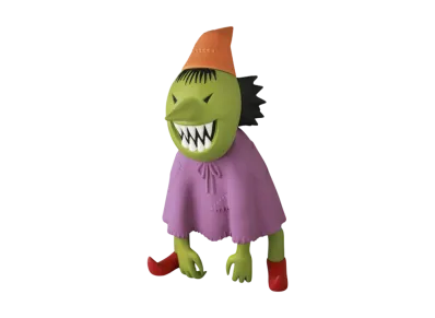 MEDICOM TOY -MONSTER- Soft Vinyl Monster With No Name