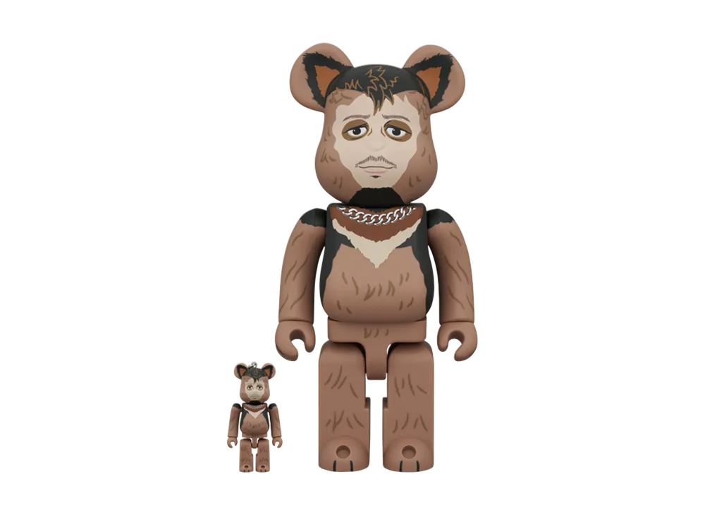 MEDICOM TOY "BEARBRICK" -THE OLIVER DOG (Gosh!!) This Guy's MOVIE- Oliver The Dog 100% & 400%
