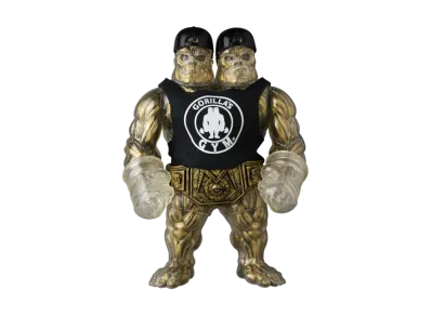 MEDICOM TOY / Moucoyama Anatomy Gold Giant Gorilla Franken Mma