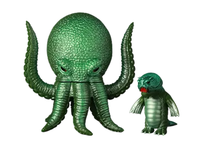 MEDICOM TOY / Anrakuansaku Octopus Monster + Mini Mogudan