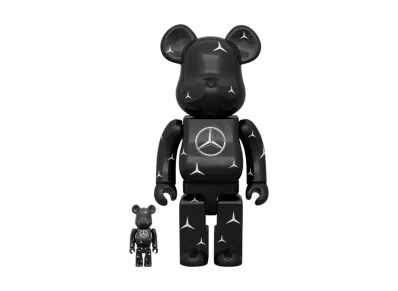 MEDICOM TOY "BEARBRICK" Mercedes-Benz 100% & 400%