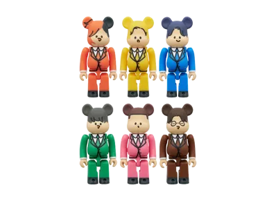 MEDICOM TOY "BEARBRICK" Tokai On Air 100% 6Pcs Set