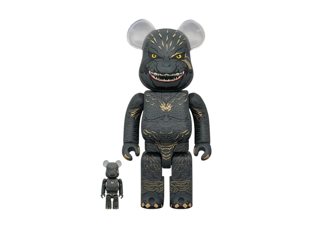 MEDICOM TOY "BEARBRICK" -GODZILLA MINUS ONE- Godzilla (2023) 100% & 400%