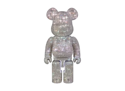 MEDICOM TOY "BEARBRICK" Swarovski 130 Years Anniversary 400%