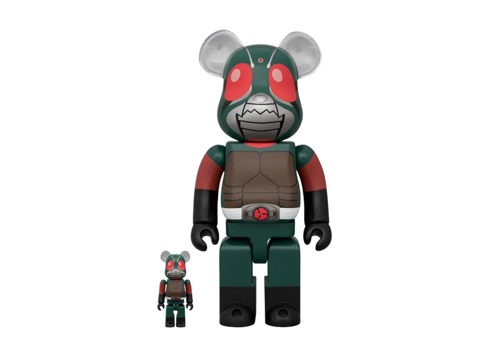 MEDICOM TOY "BEARBRICK" Skyrider 100% & 400%