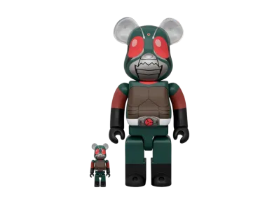 MEDICOM TOY "BEARBRICK" Skyrider 100% & 400%