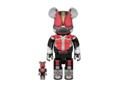 MEDICOM TOY "BEARBRICK" Kamen Rider Den-O Sword Form 100% & 400%