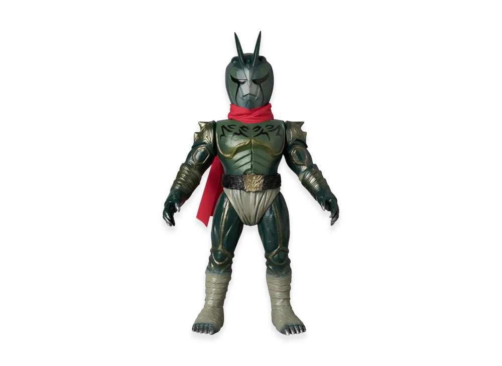 MEDICOM TOY "Toei Retro Sofvi Collection" -Kamen Rider Kuuga- Go Bader Ba (Cloth Scarf Ver.)