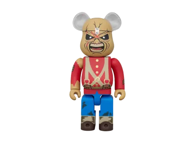 MEDICOM TOY "BEARBRICK" -Iron Maiden- Eddie “The Trooper” 400%