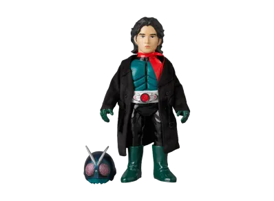 MEDICOM TOY "Toei Retro Sofvi Collection" Kamen Rider (Shin Kamen Rider) (Hongo Takeshi Head Ver.)