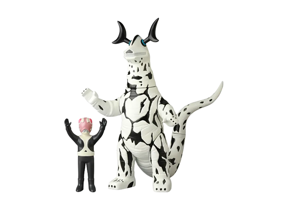 MEDICOM TOY "MAT(MONSTER ART TOY)" -Ultraseven- Eleking + Mini Pit Alien