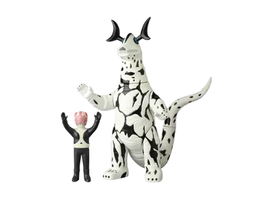 MEDICOM TOY "MAT(MONSTER ART TOY)" -Ultraseven- Eleking + Mini Pit Alien