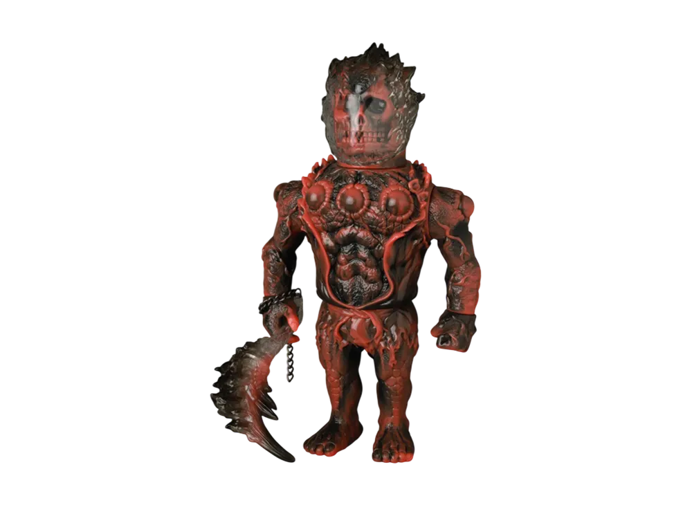 MEDICOM TOY Fireball Head "Red Warrior"