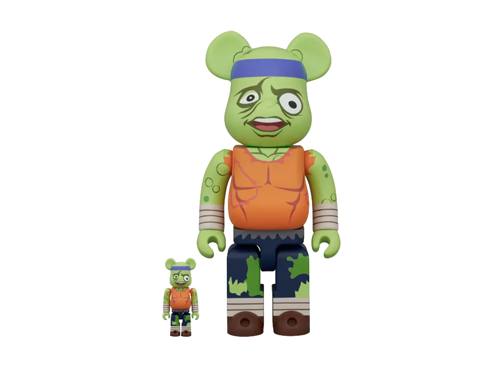 MEDICOM TOY "BEARBRICK" -Toxic Crusaders- Bearbrick The Toxic Crusaders 100% & 400%