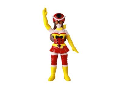MEDICOM TOY "Toei Retro Sofvi Collection" -Tanzaburo Tojima Wants to Be a Kamen Rider- Yuriko Okada (Denpa Ningen Tackle Ver.)