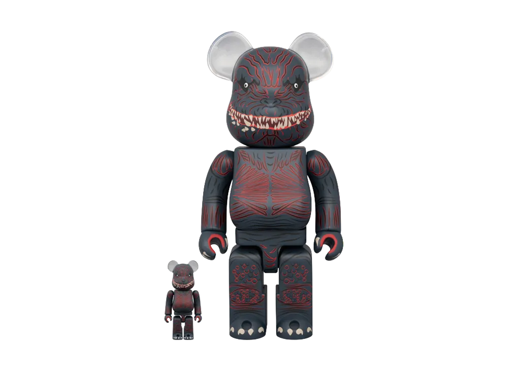 MEDICOM TOY "BEARBRICK" -Shin Godzilla- Bearbrick Godzilla (2016) 100% & 400%