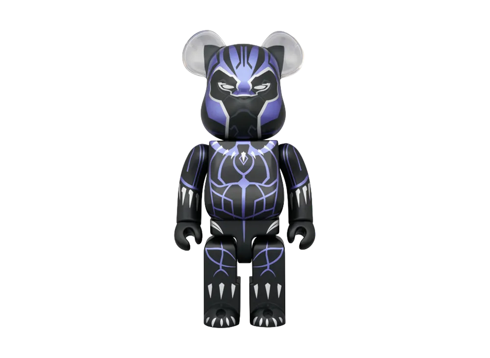 MEDICOM TOY "BEARBRICK" -Marvel Studios' The Infinity Saga- Black Panther (Endgame Ver.) 400%