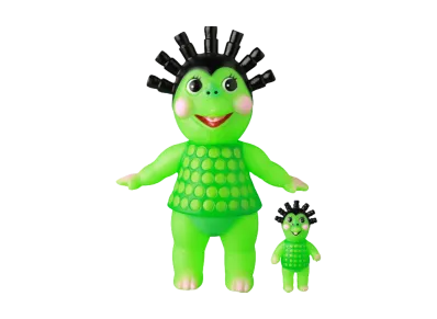 MEDICOM TOY / Anrakuansaku Anraku Ansaku Theater Matryoshka Glutamine (Green)