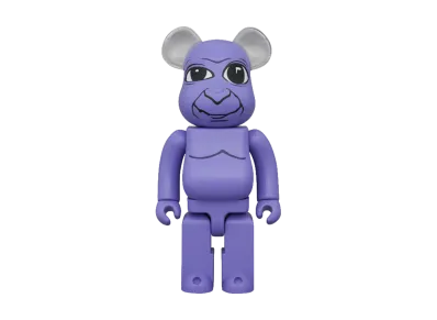 MEDICOM TOY "BEARBRICK" Bearbrick Blue Demon 400%