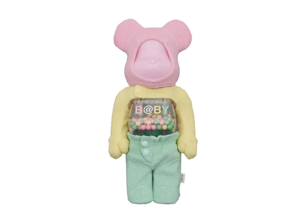 MEDICOM TOY "BEARBRICK" My First Bearbrick Baby Rompers Ver. 400%