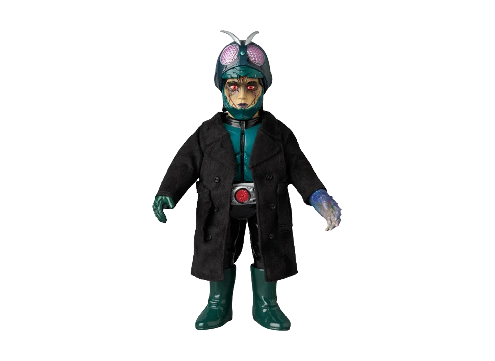 MEDICOM TOY "Toei Retro Sofvi Collection" -Shin Masked Rider- Kamen Rider (Shin Kamen Rider) (Takeshi Hongo Head Before Transformation Deactivation Version)