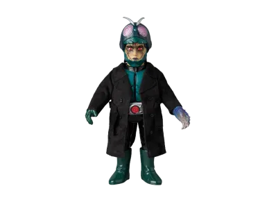 MEDICOM TOY "Toei Retro Sofvi Collection" -Shin Masked Rider- Kamen Rider (Shin Kamen Rider) (Takeshi Hongo Head Before Transformation Deactivation Version)