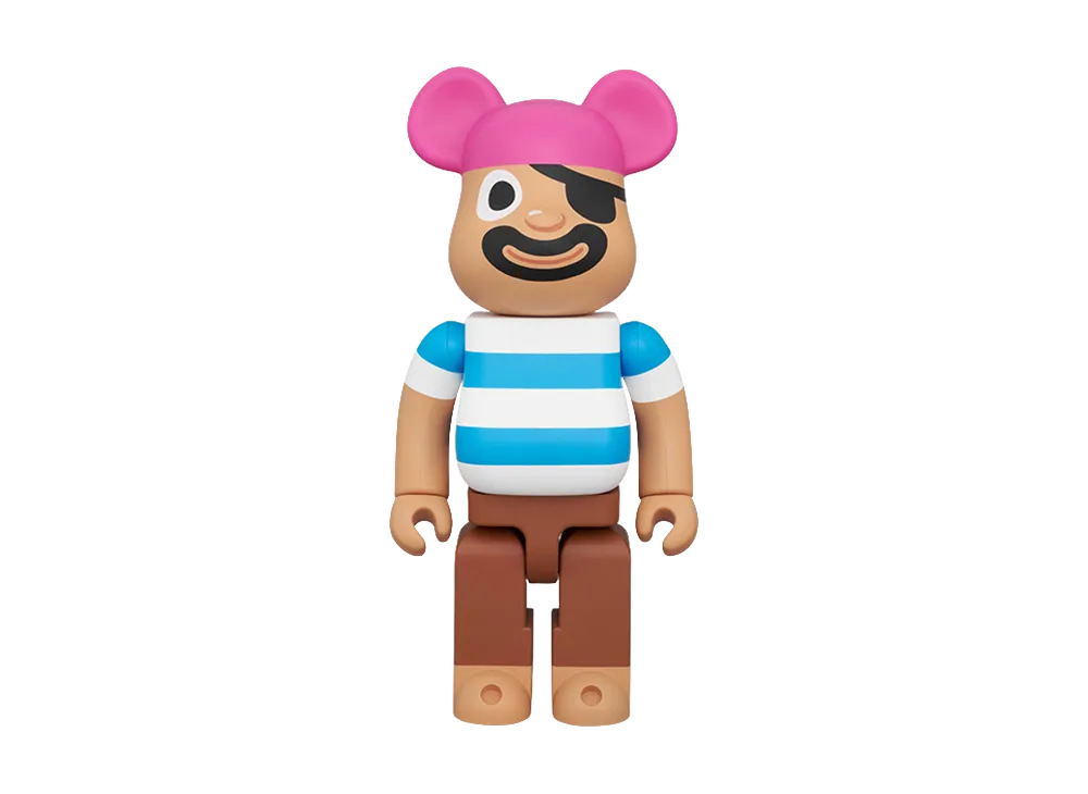 MEDICOM TOY "BEARBRICK" Bearbrick Pop-Up Pirate 400%