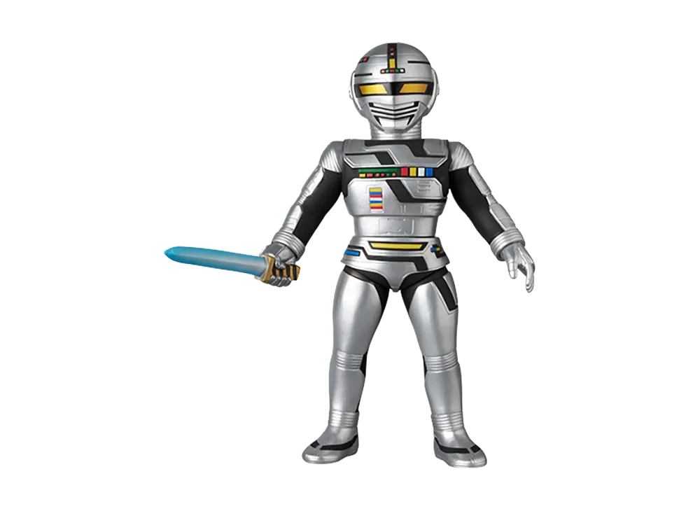 MEDICOM TOY "Toei Retro Sofvi Collection" -Space Sheriff Gavan- Gavan (Shining Silver / Laser Blade Ver.)
