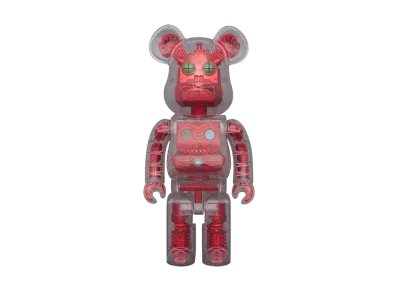 MEDICOM TOY "BEARBRICK" Bearbrick Hxs (Hirota Saigansho) Metallic Red 400%