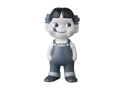 MEDICOM TOY "Fujiya Sofvi Collection" Peko-Chan (Black And White)