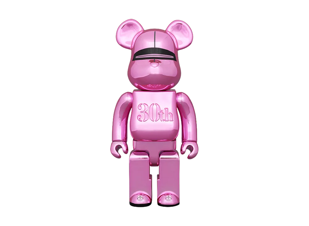 MEDICOM TOY "BEARBRICK" Bearbrick Hajime Sorayama Medicom Toy 30Th Anniversary Model Pink 400%