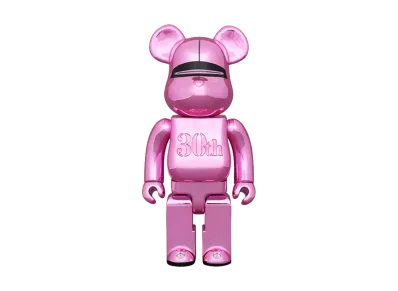 MEDICOM TOY "BEARBRICK" Bearbrick Hajime Sorayama Medicom Toy 30Th Anniversary Model Pink 400%