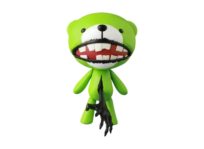 MEDICOM TOY "VINYL COLLECTIBLE DOLLS" -Bayside Shakedown: Dash Through the N.E.W Metropolis!- Vcd Seven Bear Gluttony