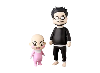 MEDICOM TOY "VINYL COLLECTIBLE DOLLS" Vcd Rompers & Kantoku-Kun