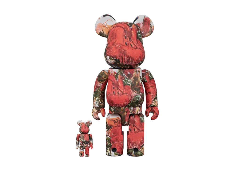 MEDICOM TOY "BEARBRICK" Bearbrick Shun Sudou "Garden" 100% & 400%