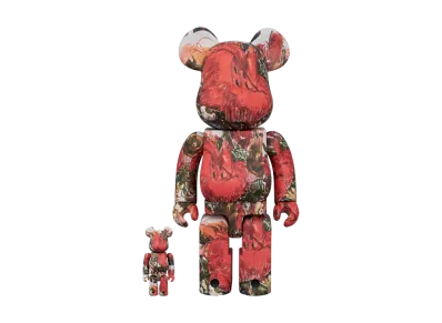 MEDICOM TOY "BEARBRICK" Bearbrick Shun Sudou "Garden" 100% & 400%