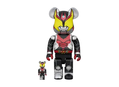 MEDICOM TOY "BEARBRICK" -Kamen Rider Kiva- Bearbrick Kamen Rider Kiva Kiva Form 100% & 400%