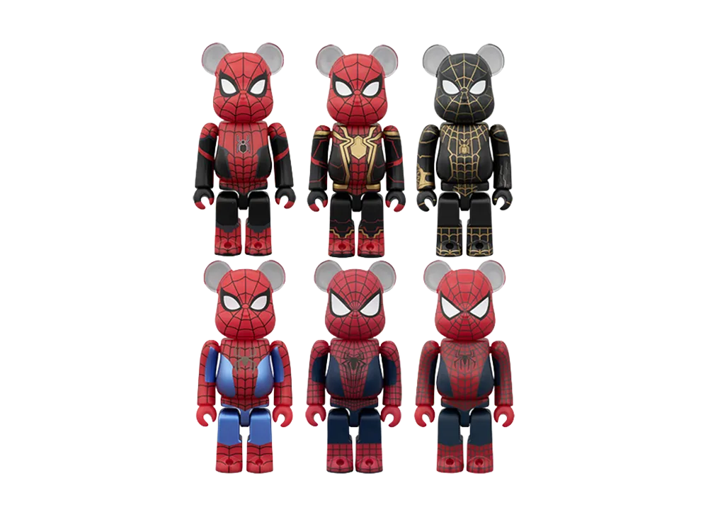 MEDICOM TOY "BEARBRICK" Bearbrick Chase Spider-Man: No Way Home 1 Box